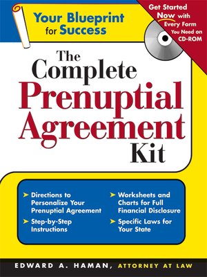 cover image of Complete Prenuptial Agreement Kit